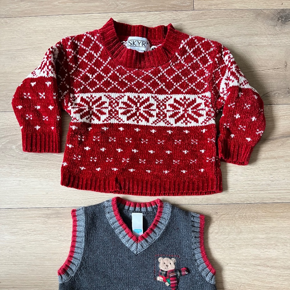 Vintage Christmas sweater bundle
